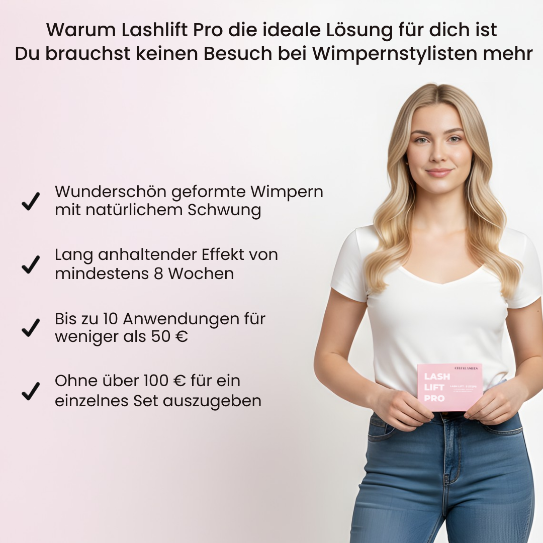 Cilialashes Wimpernlifting Set (Kaufe 1 und erhalte 1 gratis dazu)